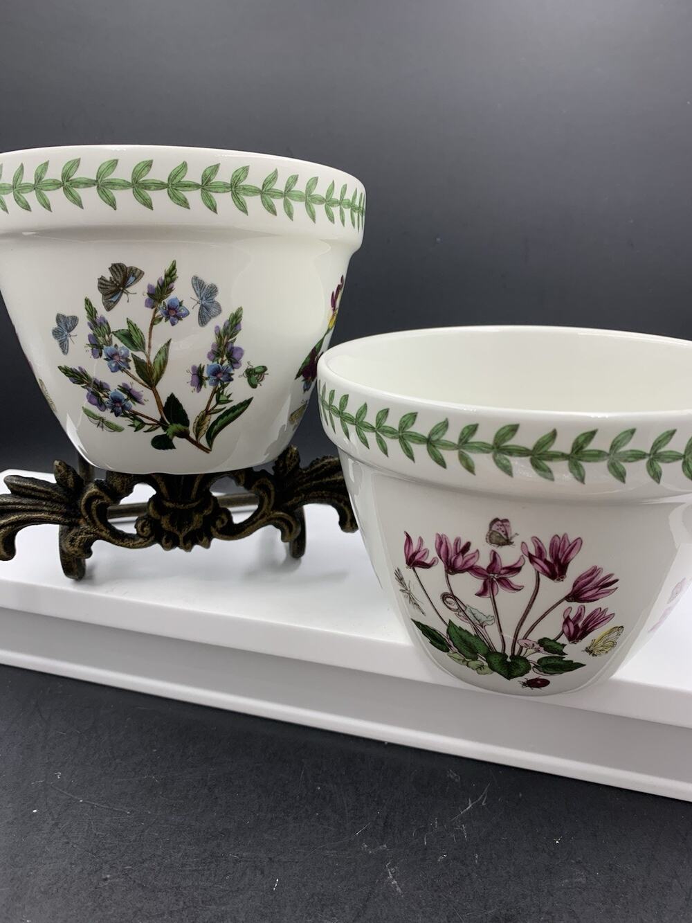 Vintage Portmeirion Botanic Garden Pudding Bowls/Basins 5"